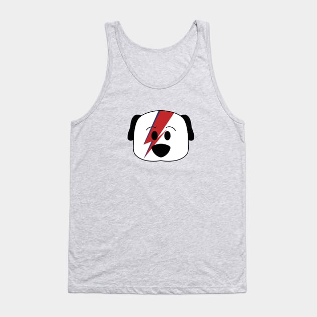 Bowie dog Tank Top by graciliano